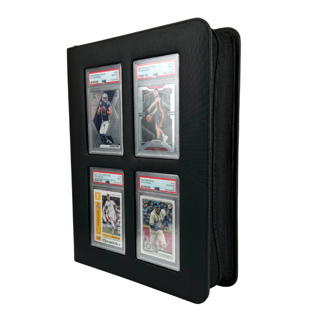 Graded Card Slab Binder (Holds 36 Slabs) PTC Collectibles Graded Card Slab Binder (Holds 36 Slabs) PTC Collectibles