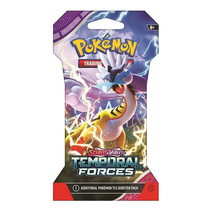 Pokemon Temporal Forces Sleeved Blister PTC Collectibles Pokemon Temporal Forces Sleeved Blister PTC Collectibles