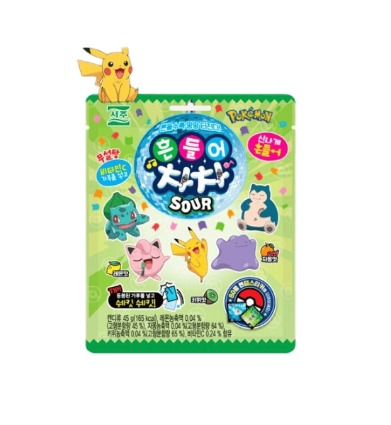 Seoju Pokemon Shake It Sour Jelly (Korea) - Premier Trading Cards