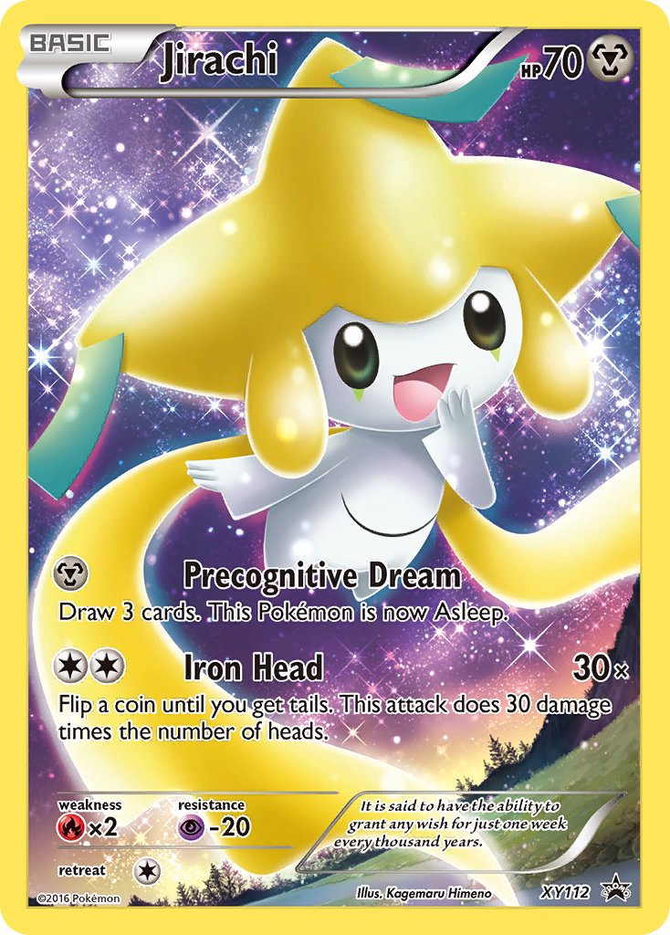 Jirachi Holo Promo XY112