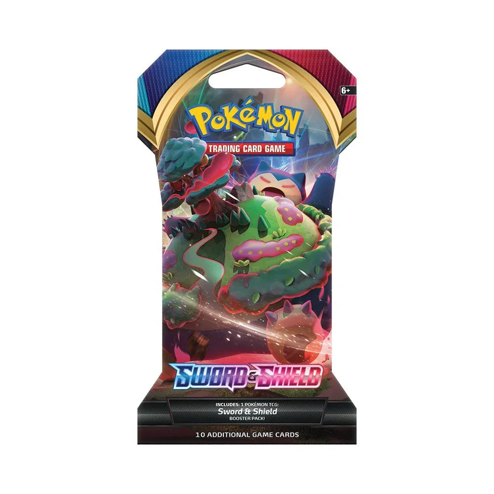 Pokémon Sword & Shield booster pack, TCG collectible cards, PTC Collectibles