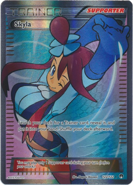 Skyla - 122/122 - Full Art Ultra Rare - Premier Trading Cards
