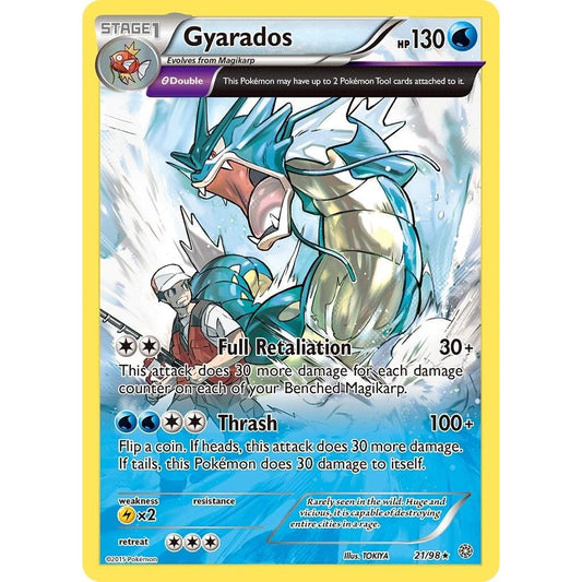Gyarados (21) (21/98) (AOR) - Premier Trading Cards