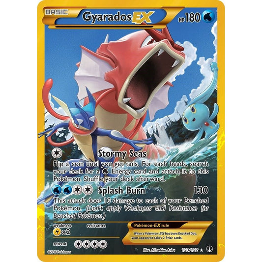 Gyarados EX (Secret) (123/122) (BKP) - Premier Trading Cards