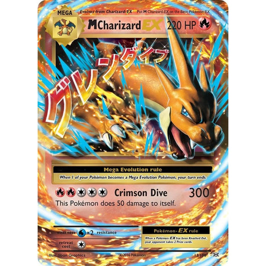 M Charizard EX (13/108) (EVO) - Premier Trading Cards