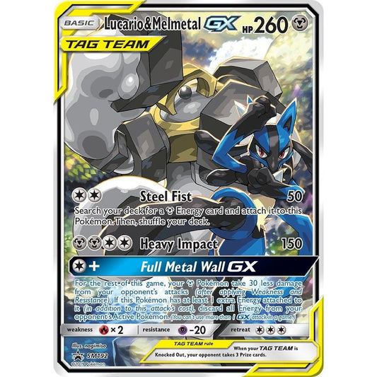Lucario & Melmetal GX - SM192 (SM192) (SMP) - Premier Trading Cards