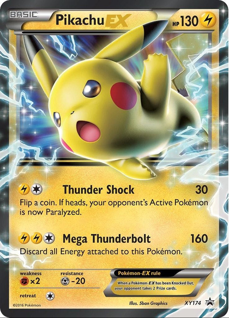 Pikachu EX - XY174 (XY174) (PR)