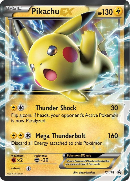 Pikachu EX - XY174 (XY174) (PR)