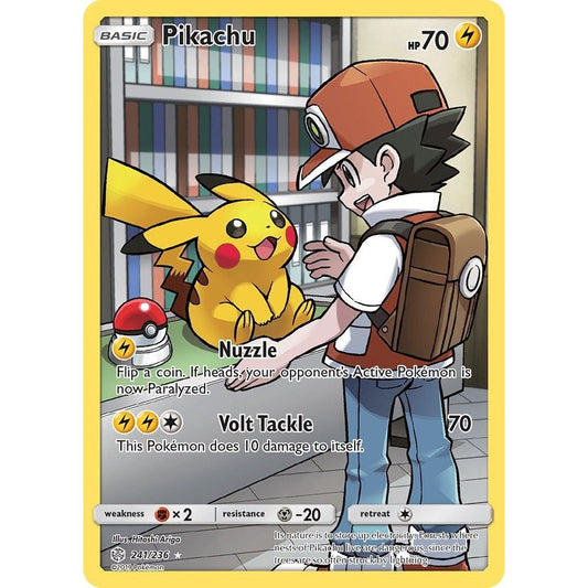 Pikachu (Secret) (241/236) (SM12) - Premier Trading Cards