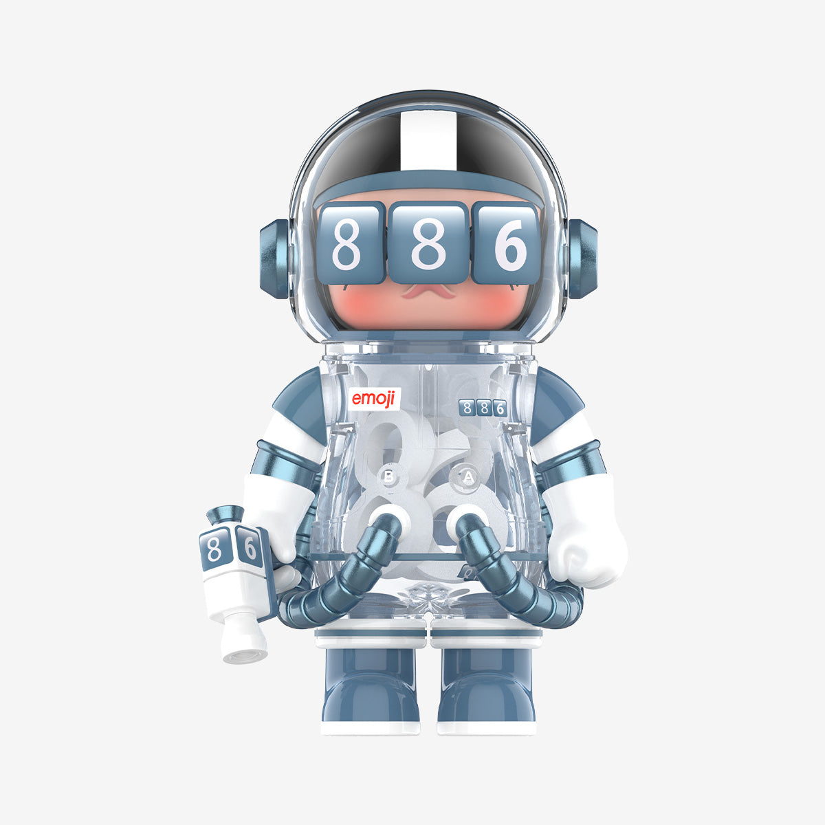 MEGA SPACE MOLLY 100% × emoji™ Series – PTC Collectibles
