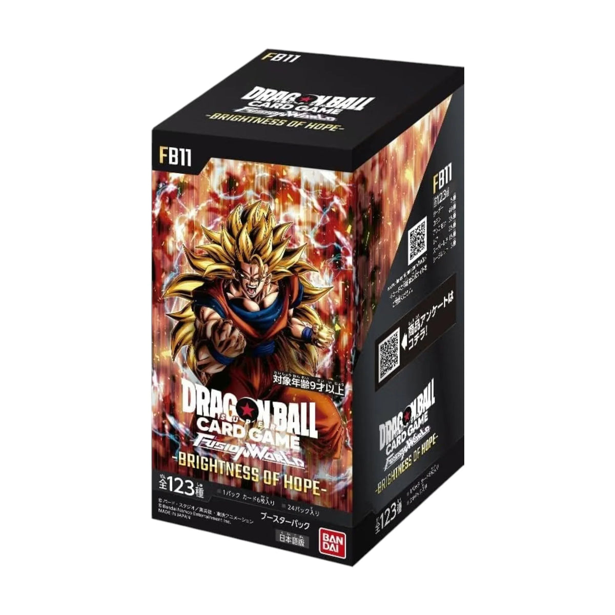 Dragon Ball Super FB11 BRIGHTNESS OF HOPE Booster Box - Japanese