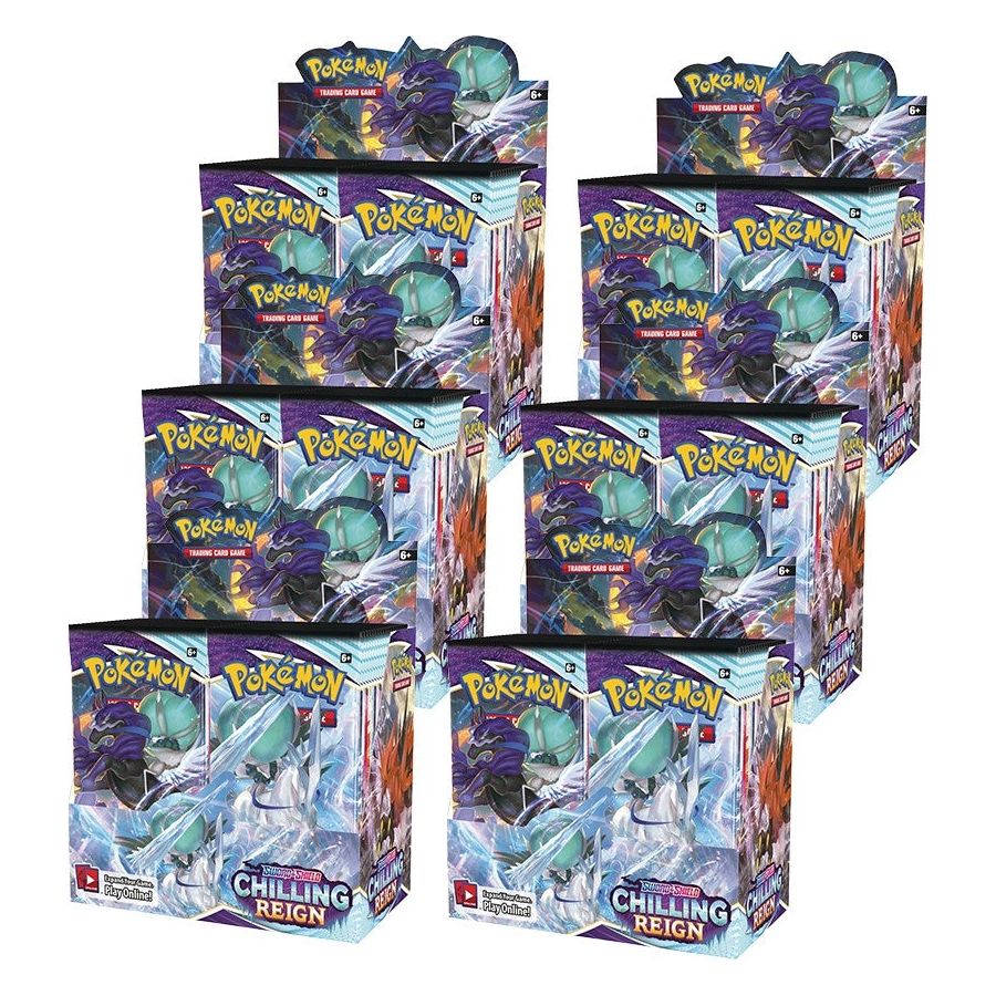 Pokémon Chilling Reign Booster Box Case