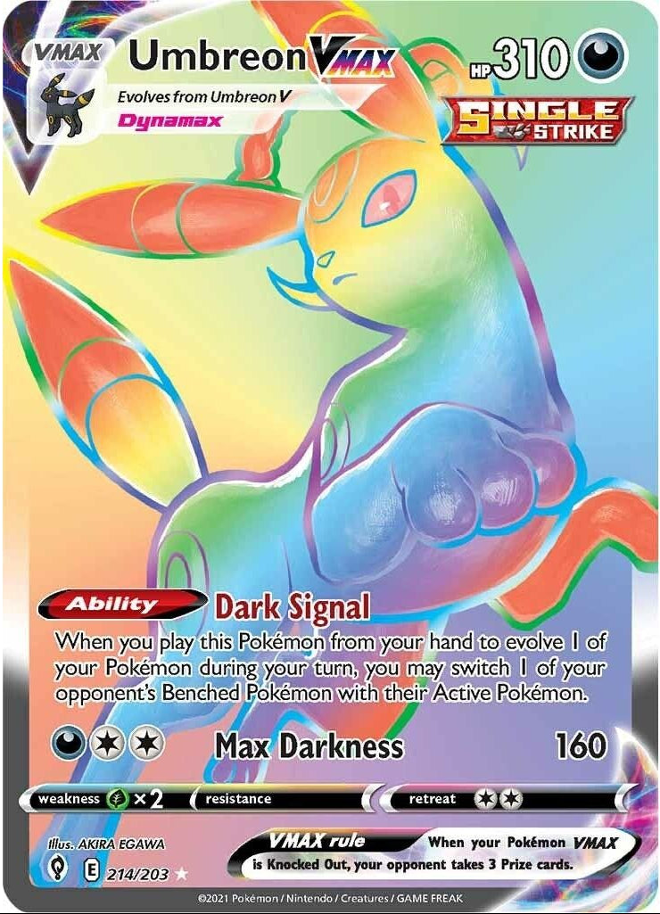 Umbreon VMAX (Secret) (214/203) (SWSH07)