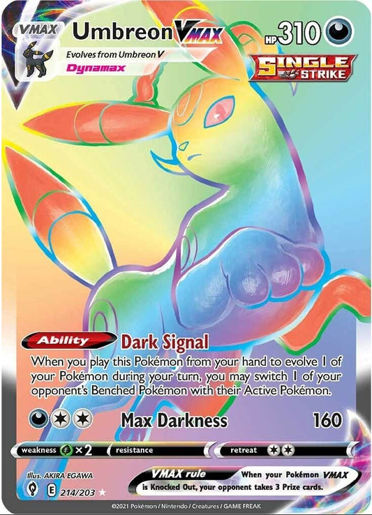 Umbreon VMAX (Secret) (214/203) (SWSH07)