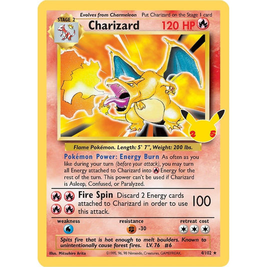 Charizard (4/102) (CCC) - Premier Trading Cards