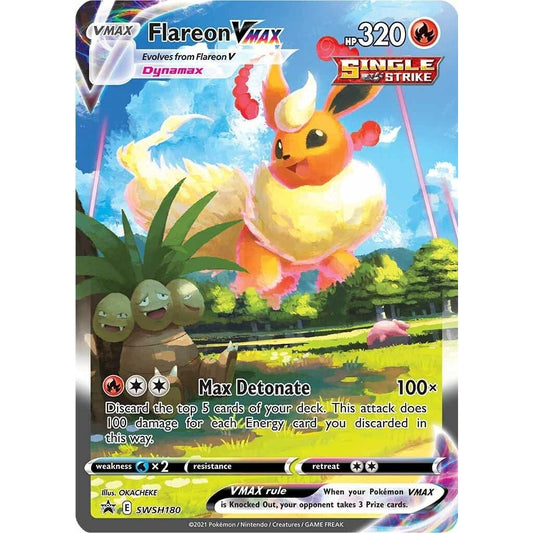 Flareon VMAX - SWSH180 (SWSH180) (SWSD) - Premier Trading Cards
