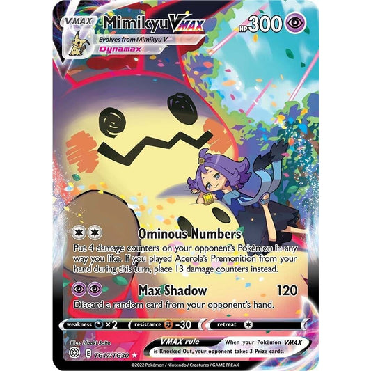 Mimikyu VMAX (TG17/TG30) (SWSH09:TG) - Premier Trading Cards
