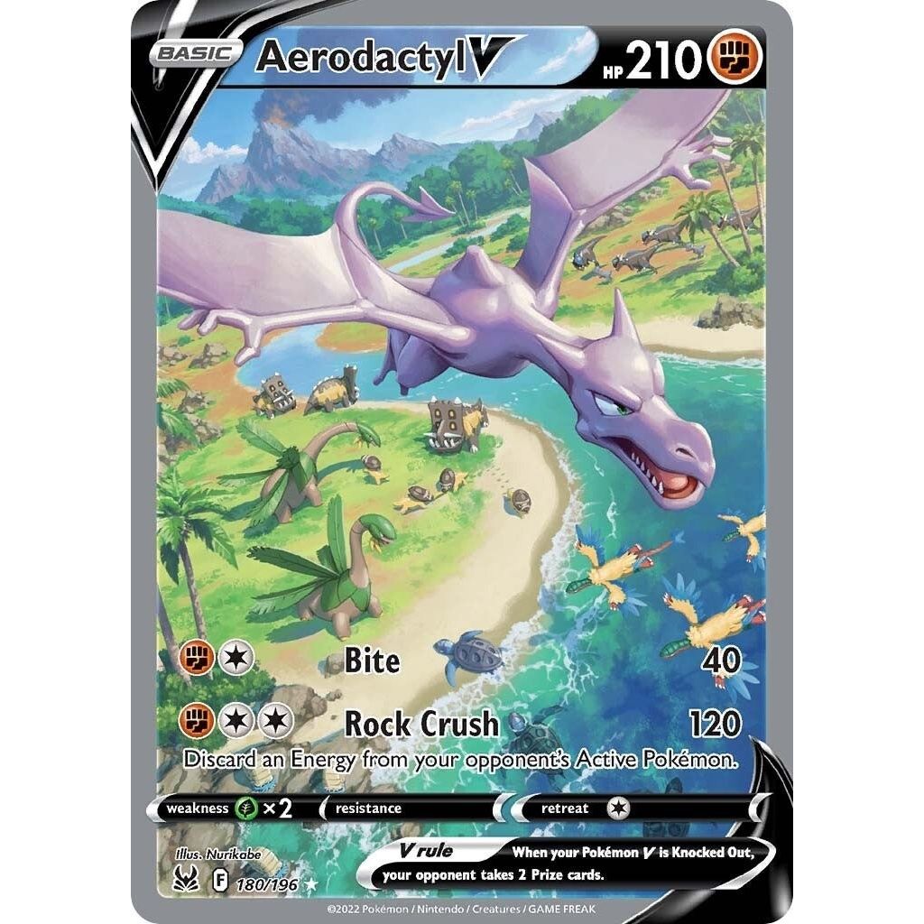 Aerodactyl V (Alternate Full Art) (180/196) (SWSH11)