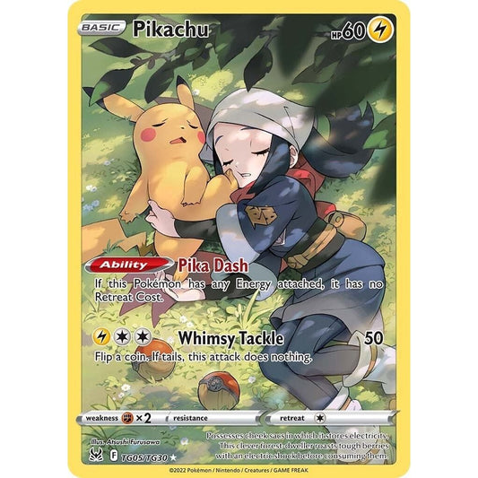 Pikachu (TG05/TG30) (SWSH11: TG) - Premier Trading Cards