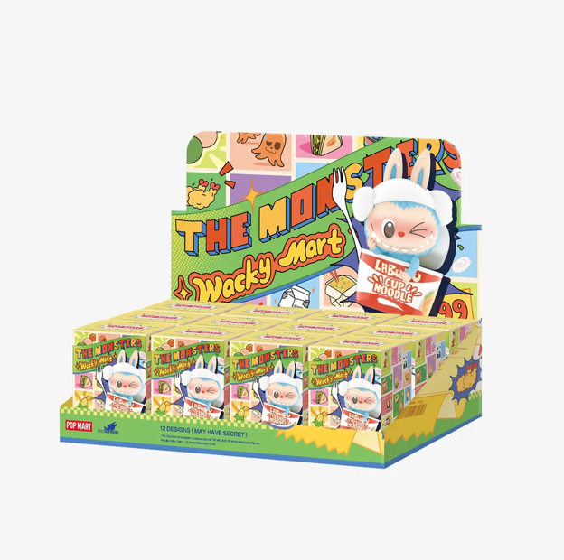 Popmart Monsters Wacky Mart Figurine Blind Box - Collect Unique and Quirky Monster Characters