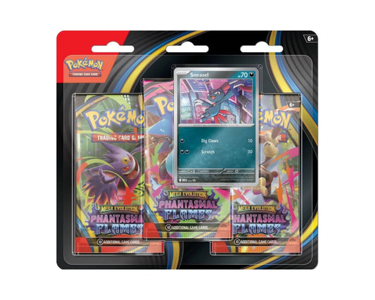Pokémon TCG: Phantasmal Flames 3 Pack Blister