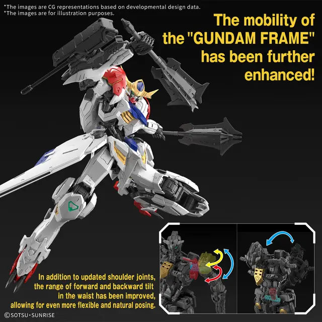 MG 1/100 Gundam Barbatos Lupus Plastic Model Kit