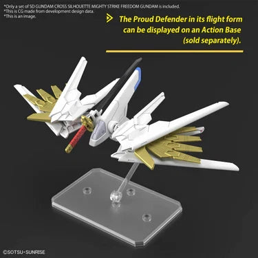 Sdgcs: Silhoutette Mighty Strike Freedom Gundam
