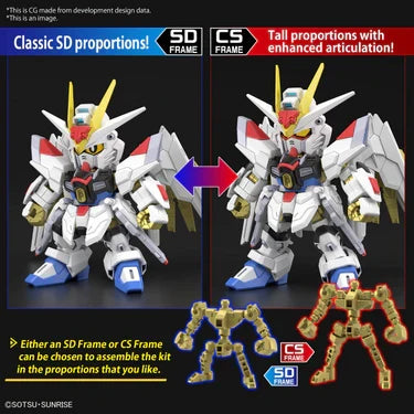 Sdgcs: Silhoutette Mighty Strike Freedom Gundam