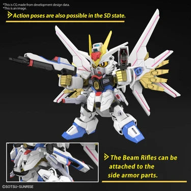 Sdgcs: Silhoutette Mighty Strike Freedom Gundam