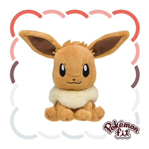 Pokémon Plush - Pokemon Fit - Eevee (No.133)