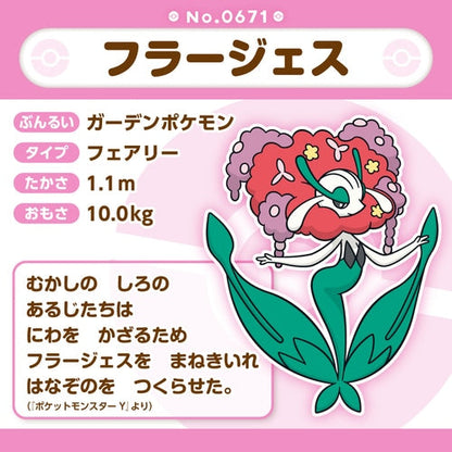 Pokémon Plush - Pokemon Fit - Florges (No.671)