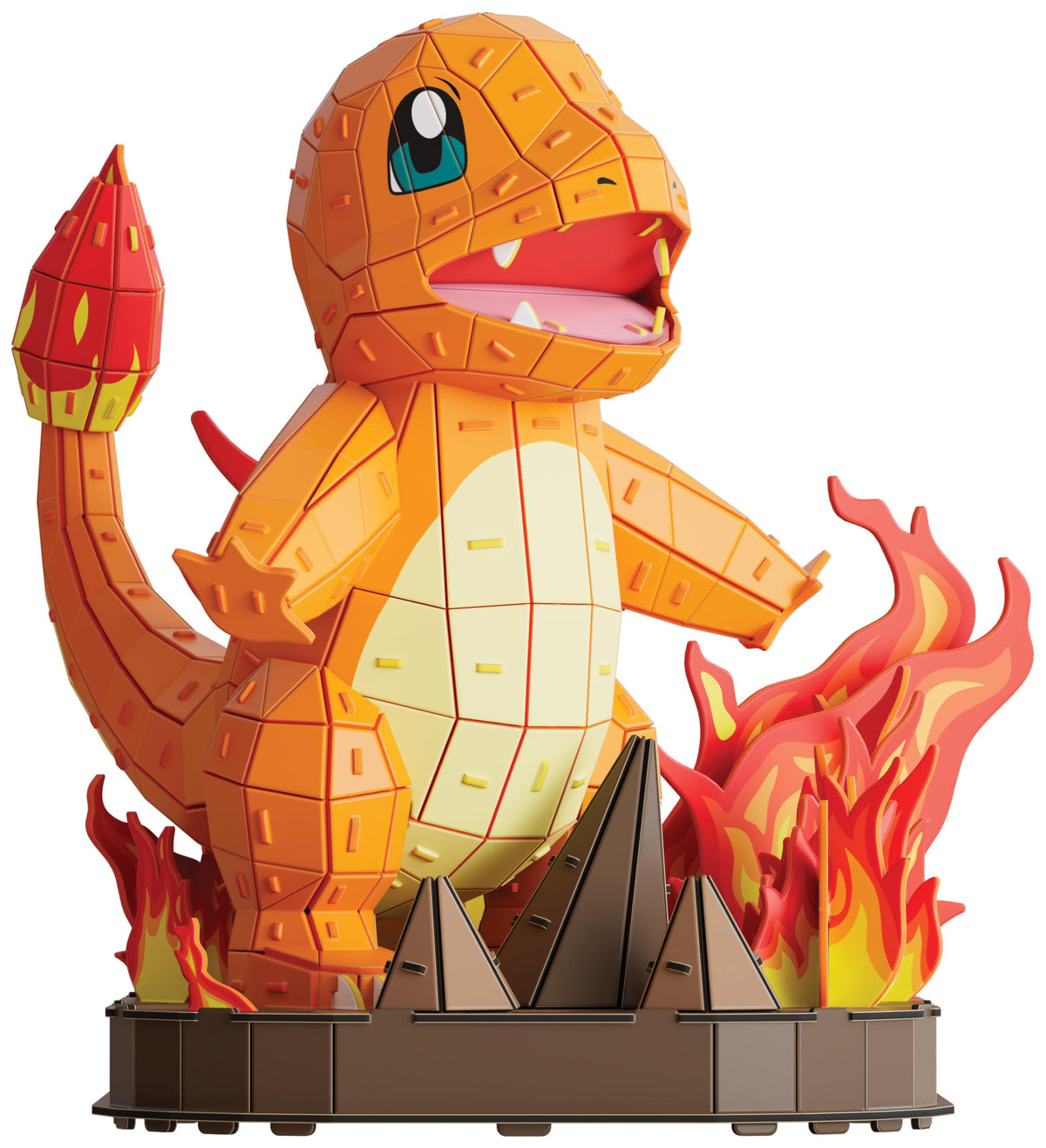 4D Build Pokémon Charmander 3D Puzzle Model Kit, Desk Décor, Shelf Display 🍁 All In One Marketplace Canada - PTC Collectibles