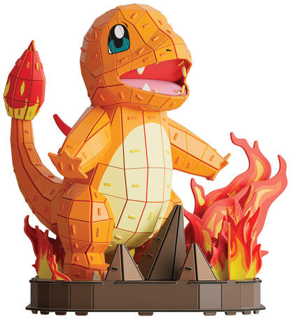 4D Build Pokémon Charmander 3D Puzzle Model Kit, Desk Décor, Shelf Display 🍁 All In One Marketplace Canada - PTC Collectibles