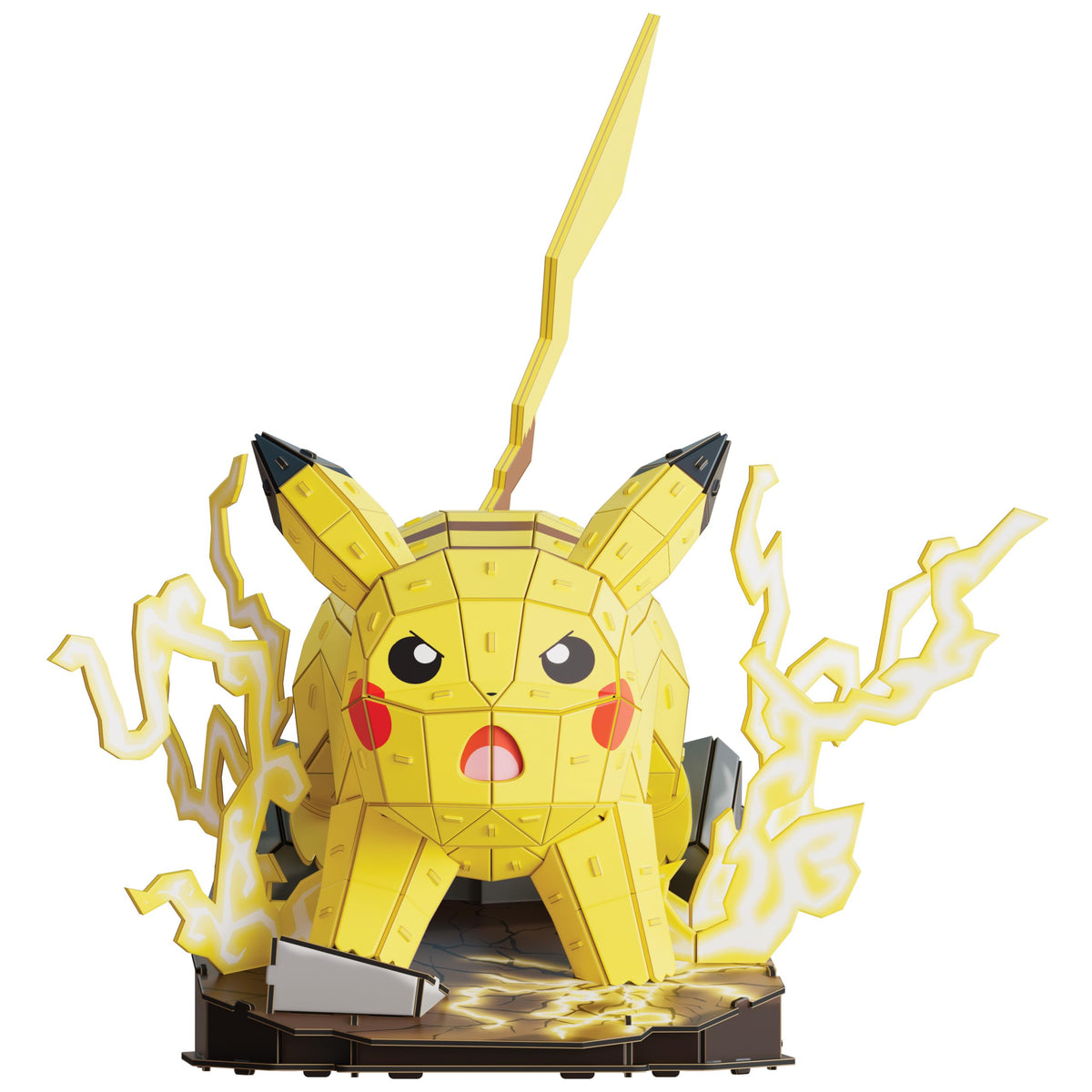 4D Build Pokémon Pikachu 3D Puzzle Model Kit, Desk Décor, Shelf Display 🍁 All In One Marketplace Canada - PTC Collectibles