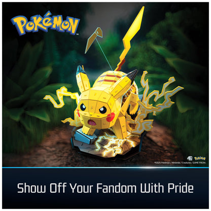 4D Build Pokémon Pikachu 3D Puzzle Model Kit, Desk Décor, Shelf Display 🍁 All In One Marketplace Canada - PTC Collectibles