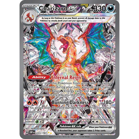 Charizard ex (223/197) (OBF) - Premier Trading Cards