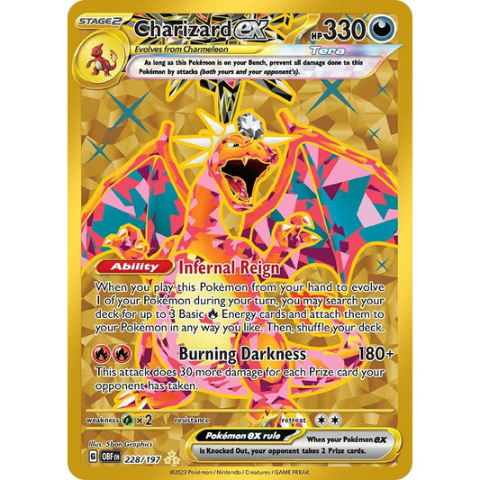 Charizard ex (228/197) (OBF) - Premier Trading Cards