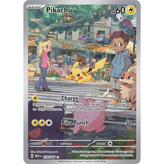 Pikachu (173/165) (MEW) - Premier Trading Cards