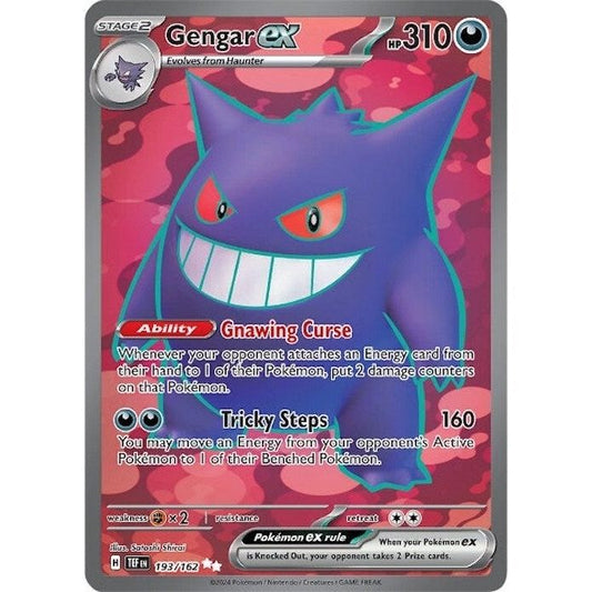 Gengar ex (193/162) (TEF) - Premier Trading Cards