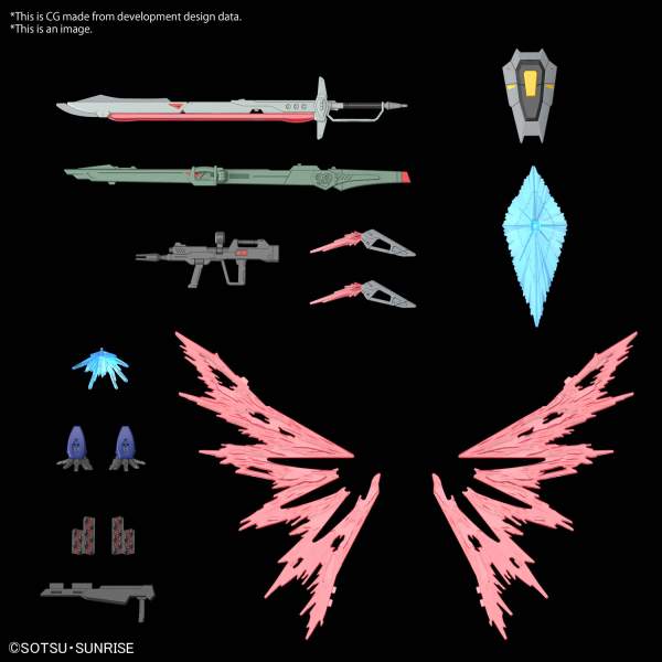HG 1/144  Destiny Gundam Spec 2 & Zeus Silhouette Plastic Model Kit