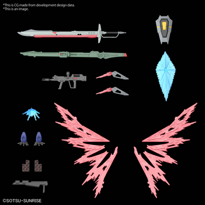 HG 1/144  Destiny Gundam Spec 2 & Zeus Silhouette Plastic Model Kit