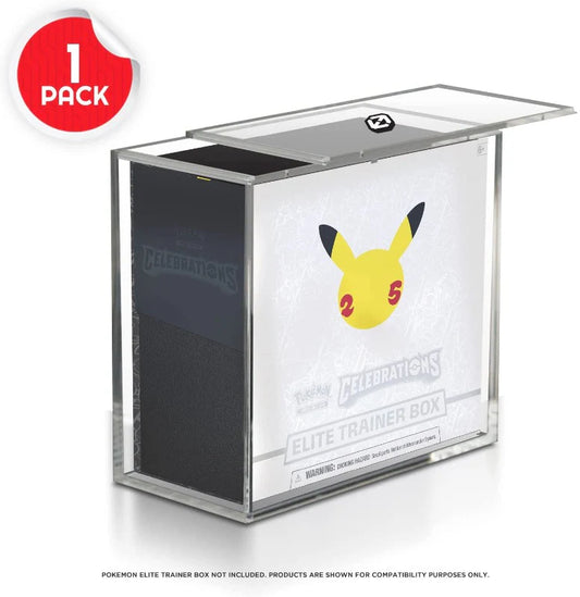 Pokemon ETB Acrylic Protector w/ SLIDING Lid