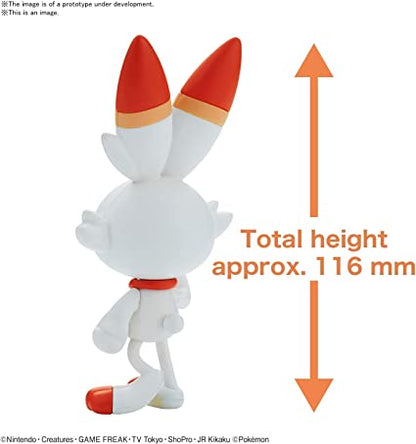 Pokemon scorbunny 05 Quick Model Kit