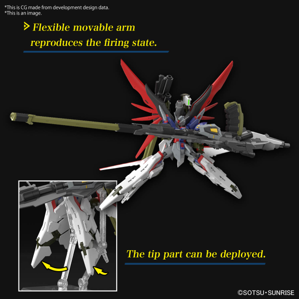 HG 1/144  Destiny Gundam Spec 2 & Zeus Silhouette Plastic Model Kit