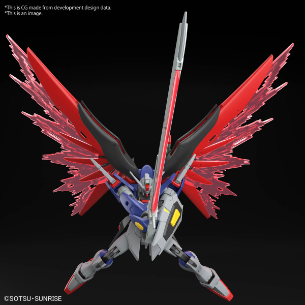 HG 1/144  Destiny Gundam Spec 2 & Zeus Silhouette Plastic Model Kit