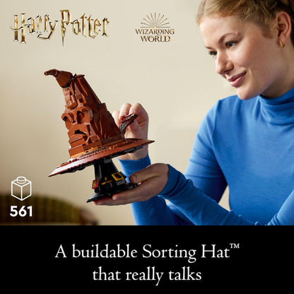 LEGO Harry Potter Talking Sorting Hat W/ 31 Voices - Harry Potter Building Set - Gift Idea for Adults, Women & Men, 18+ - 76429 🍁 All In One Marketplace Canada