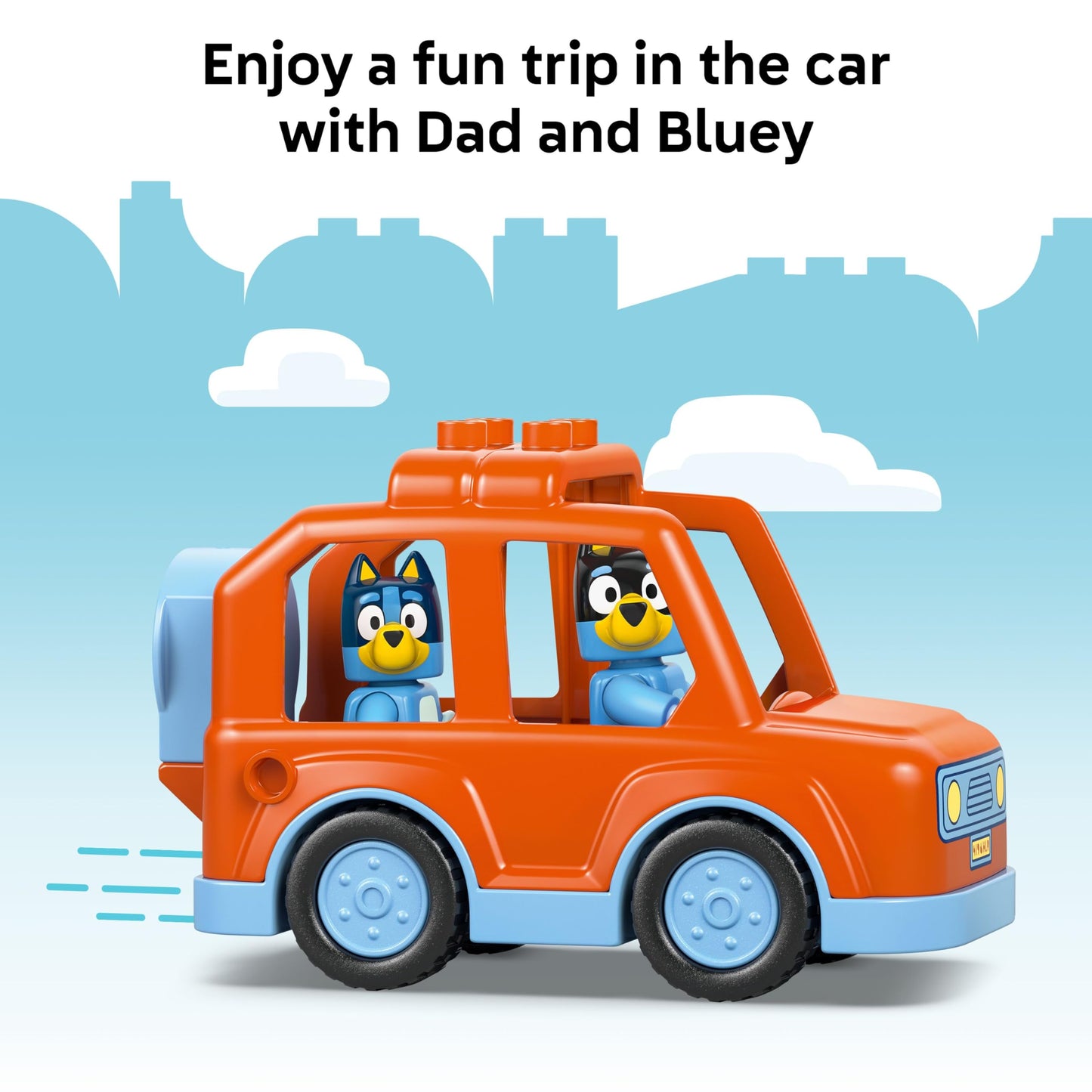 LEGO DUPLO Bluey Ice Cream Trip with Bluey - Toddler Toy for Kids, Boys, and Girls Ages 2+ - Includes Figure and Ice Cream Stand - Sensory Toy for Pretend Play - Preschool Gift Idea - 10458 🍁 All In One Marketplace Canada