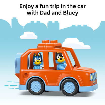 LEGO DUPLO Bluey Ice Cream Trip with Bluey - Toddler Toy for Kids, Boys, and Girls Ages 2+ - Includes Figure and Ice Cream Stand - Sensory Toy for Pretend Play - Preschool Gift Idea - 10458 🍁 All In One Marketplace Canada