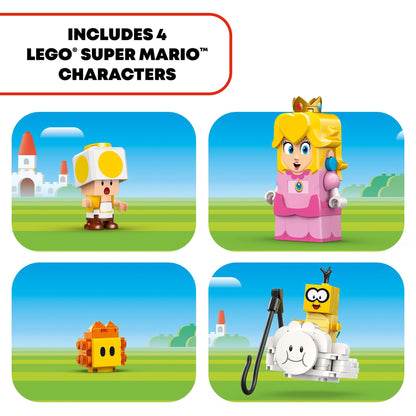 LEGO Super Mario Adventures with Interactive Peach Princess Toy, Super Mario Playset for Kids, Yellow Toad Figure, Nintendo Toy Gift for Girls, Boys and Any Gamers Ages 6 and Up, 71441 🍁 All In One Marketplace Canada