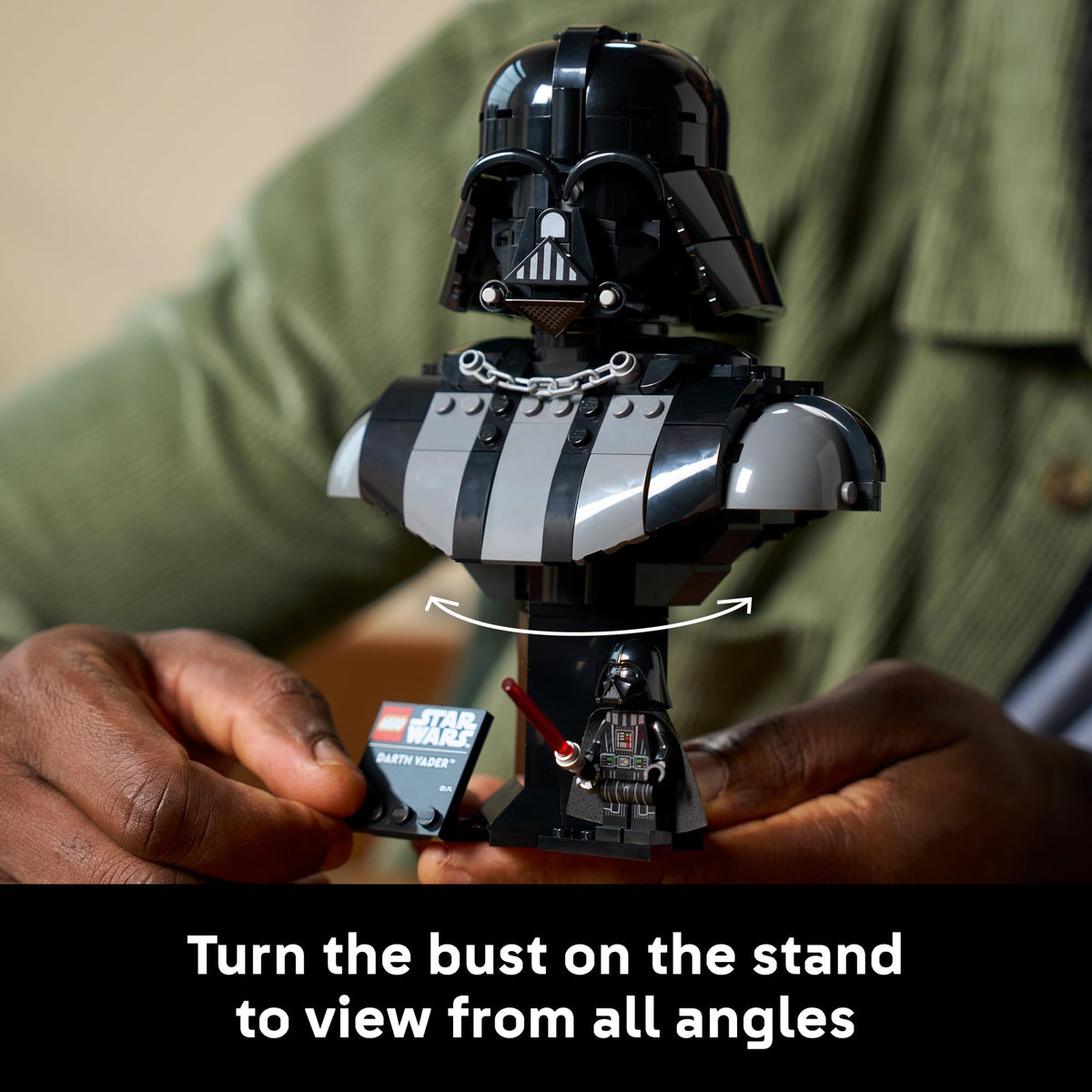 LEGO Star Wars Darth Vader Bust - Collectible Building Set for Adults, Ages 18+ - Star Wars Gift for Men & Women - with Darth Vader Minifigure - Bedroom or Shelf Decor - 75439 🍁 All In One Marketplace Canada